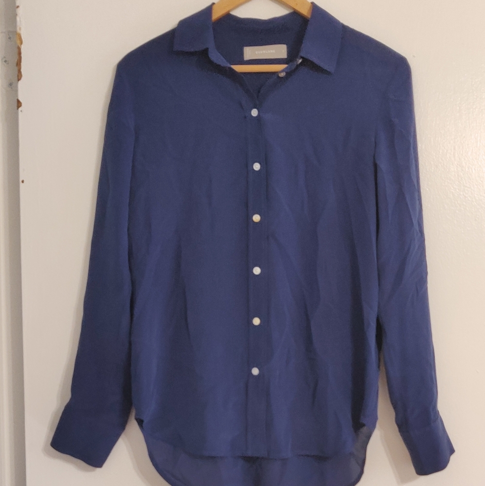 Everlane silk shirt